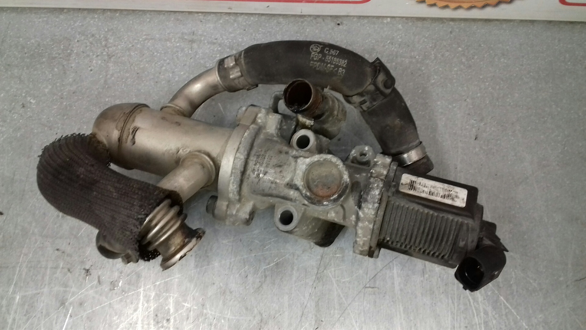 AUDI Corsa D (2006-2020) EGR vārsts 55184651 23632981