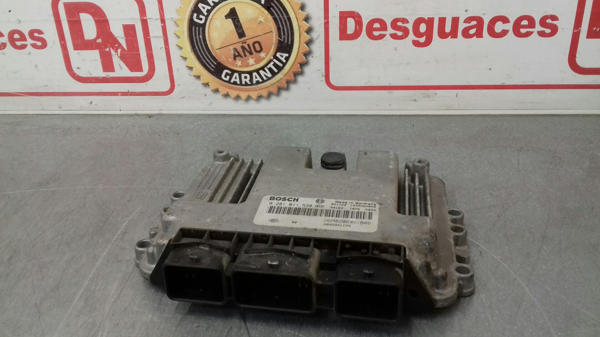 RENAULT Trafic 2 generation (2001-2015) Блок керування двигуном ECU 8200391179 20061504