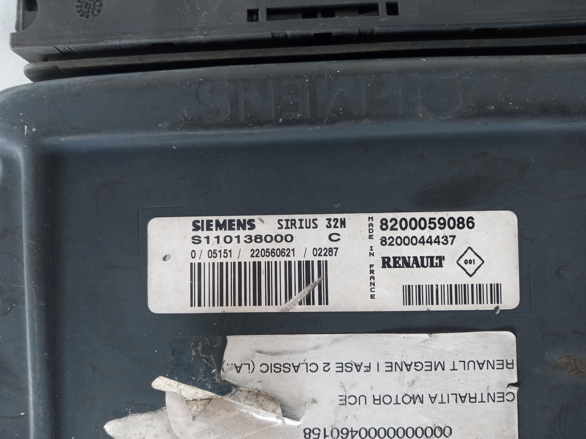 RENAULT Twingo 1 generation (1993-2007) Блок керування двигуном ECU 8200044437 26376277