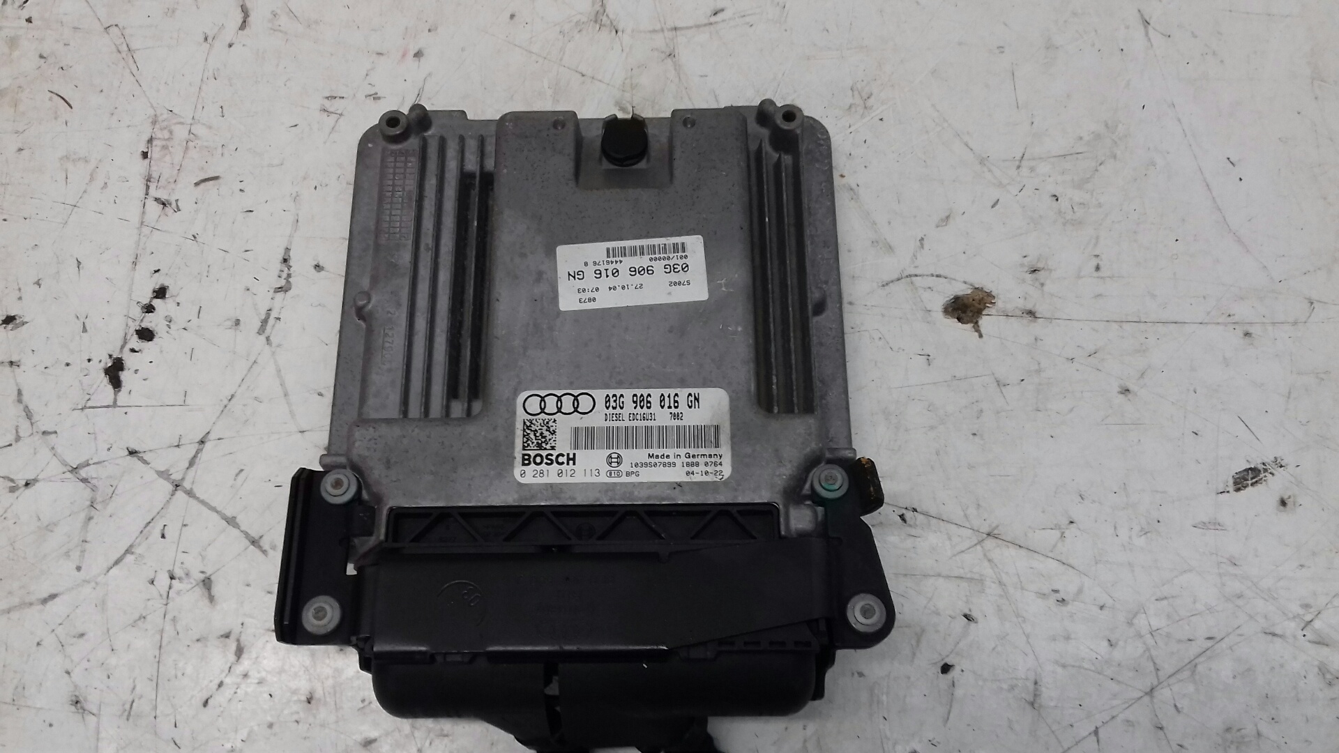 AUDI A4 B6/8E (2000-2005) Блок керування двигуном ECU 03G906016GN 20084302