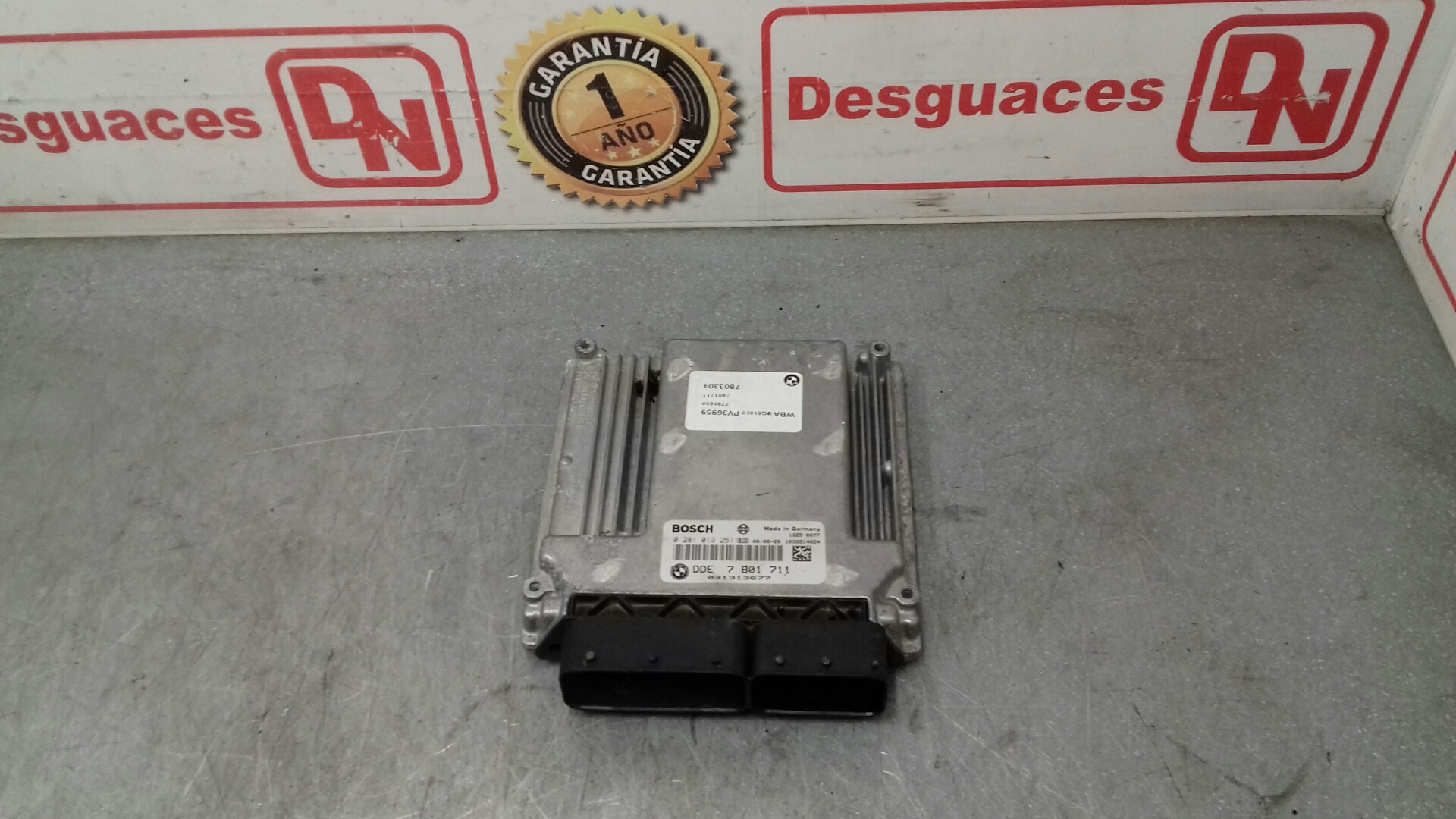 BMW 1 Series F20/F21 (2011-2020) Блок керування двигуном ECU 13617808125 19987641