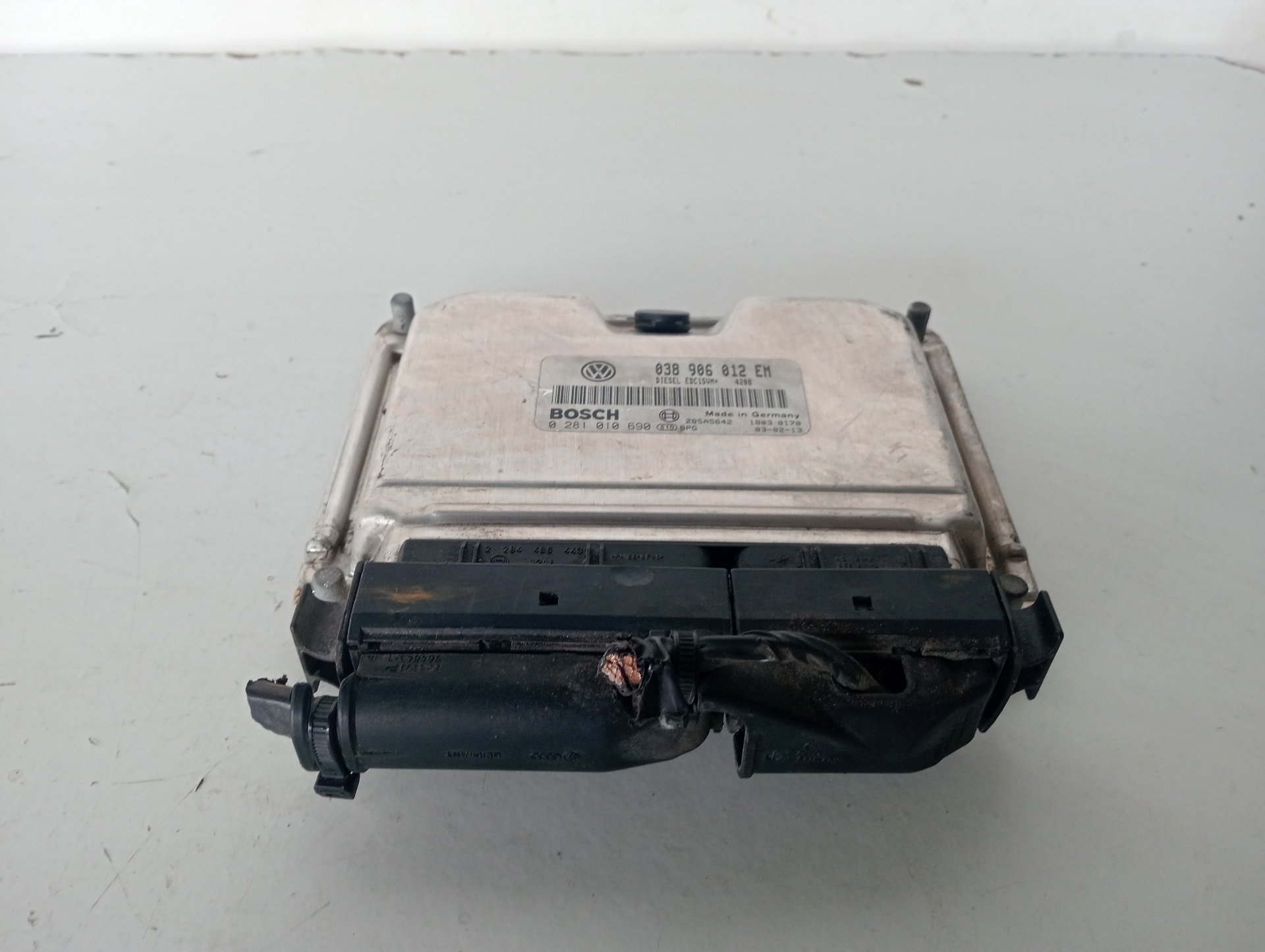 SEAT Ibiza 3 generation (2002-2008) Блок керування двигуном ECU 038906012,038906012EM 26375839