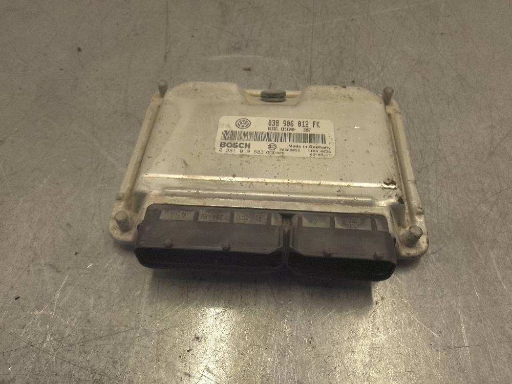 SEAT Cordoba 2 generation (1999-2009) Блок керування двигуном ECU 038906012FK 27568417