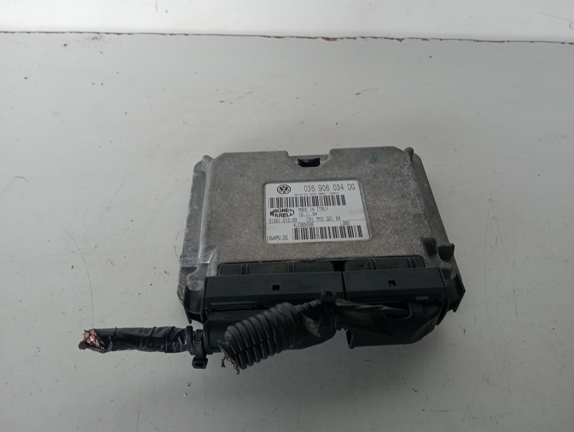 SEAT Ibiza 3 generation (2002-2008) Блок керування двигуном ECU 036906034DG 26375611