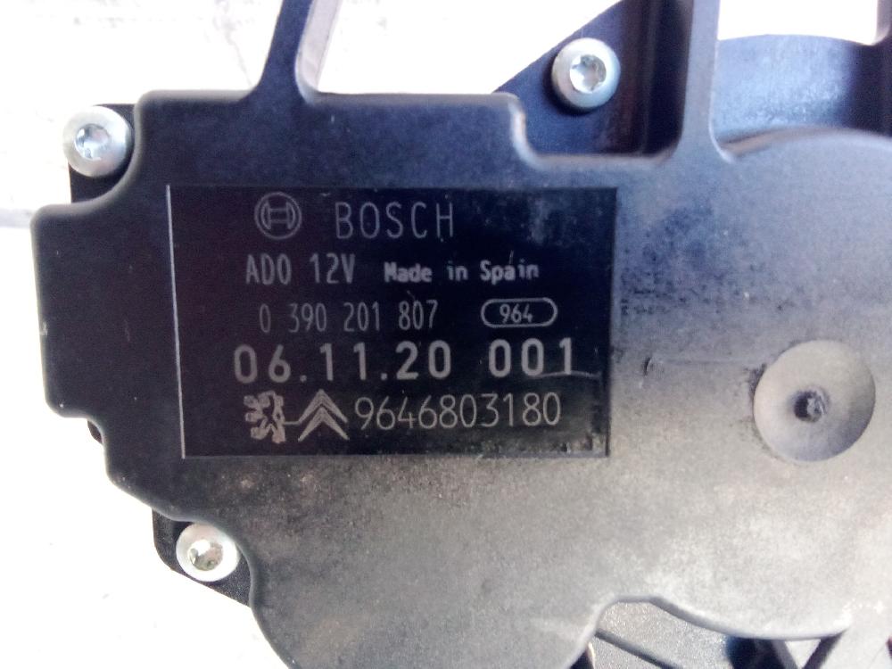 Motor limpia trasero KFU 9646803180 de Citroen C4 i (lc_) 2004-2011 88 CV con 163649 km - pieza usada