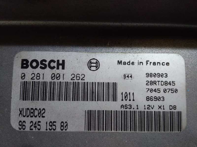 Switchboard engine uce DHX 0281001262 de Citroen Xantia berlina 1997-2002 90 CV - pieza usada