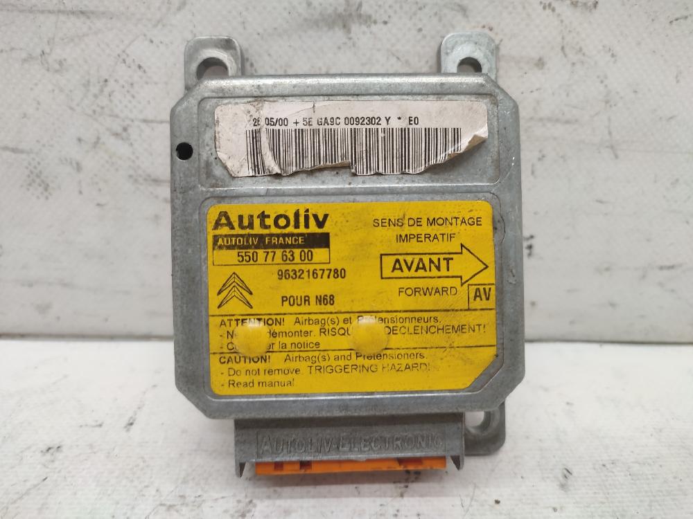 Centralita airbag 6FZ 9632167780 de Citroen Xsara picasso (n68) 1999-2011 116 CV con 185436 km