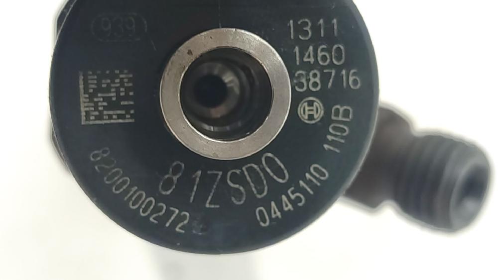 Inyector F9Q752 8200238528 de Renault Laguna ii (bg0/1_) 2001-2007 100 CV con 395281 km - pieza usada