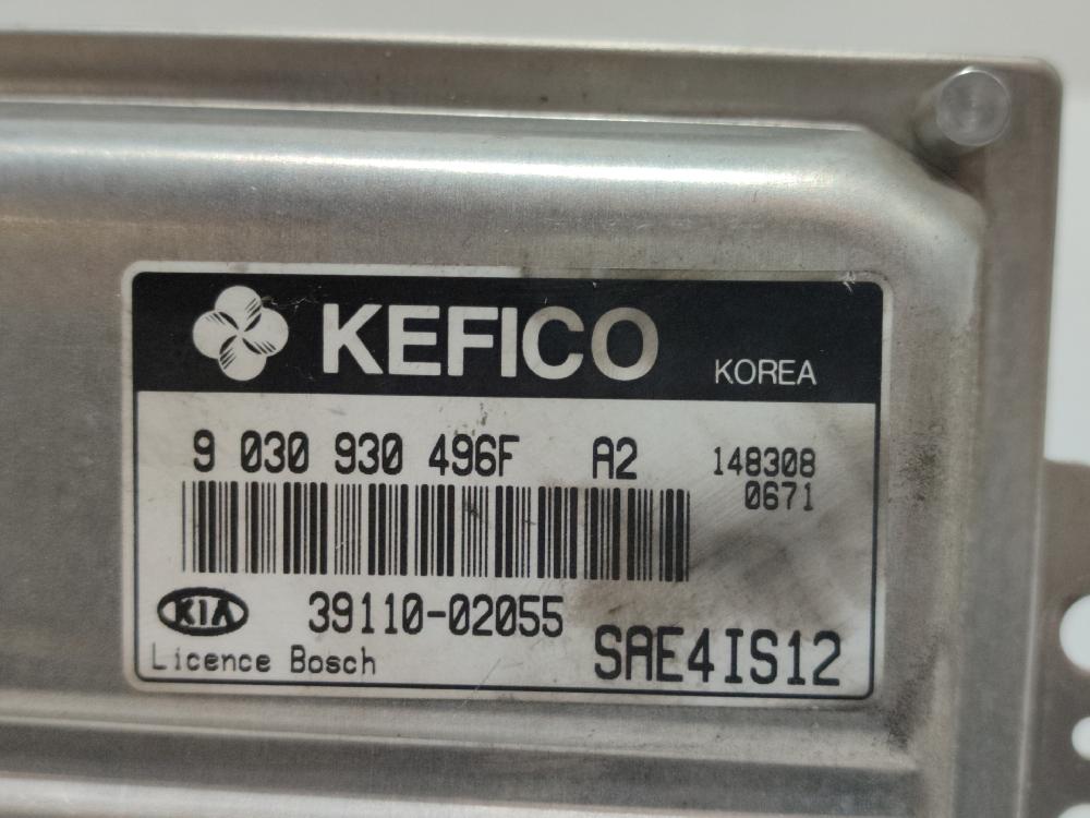 Motorsteuergerät G4HG 3911002055 de Kia Picanto (sa) 2004-2012 65 CV con 111293 km - pieza usada