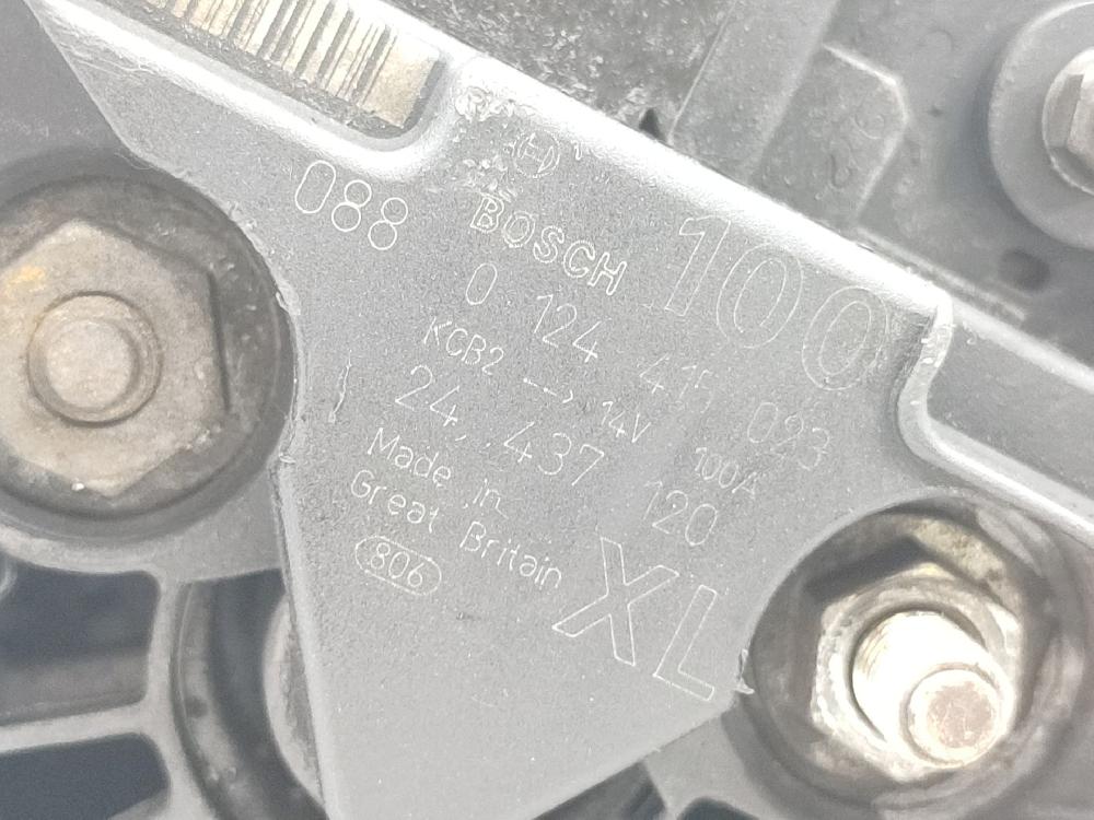 Alternador Y 20 DTH 24437120 de Opel Astra g hatchback (t98) 1998-2009 101 CV con 184529 km - pieza usada