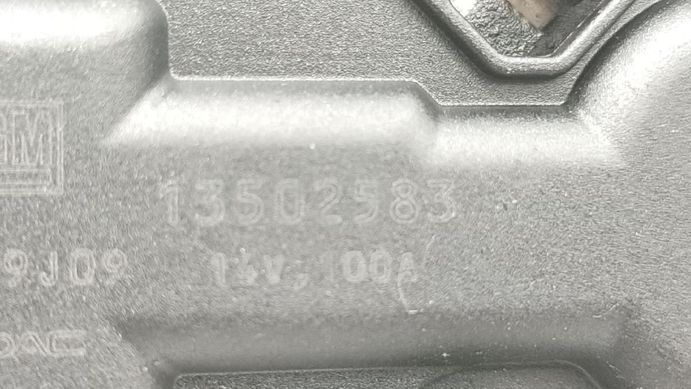 Alternador A20DTH 13579668 de Opel Insignia a (g09) 2008-2017 131 CV con 181941 km - pieza usada