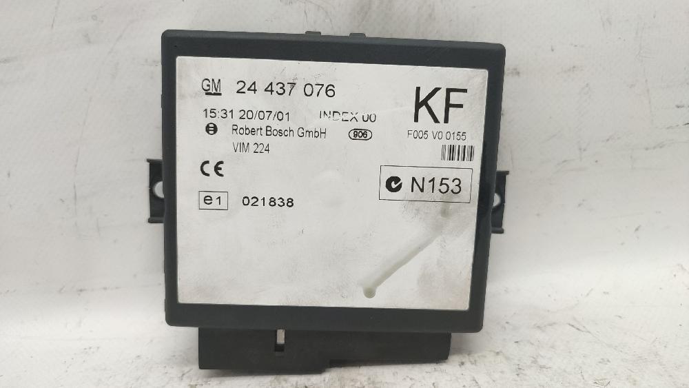Módulo confort Z16SE 24437076 de Opel Astra g hatchback (t98) 1998-2009 84 CV con 147859 km