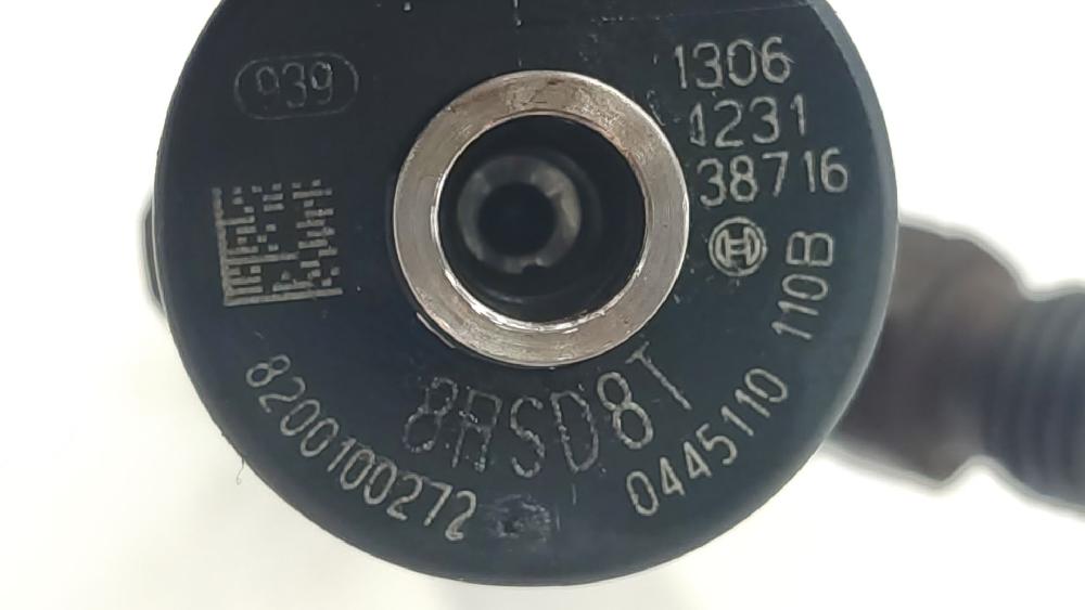 Inyector F9Q752 8200238528 de Renault Laguna ii (bg0/1_) 2001-2007 100 CV con 395281 km - pieza usada