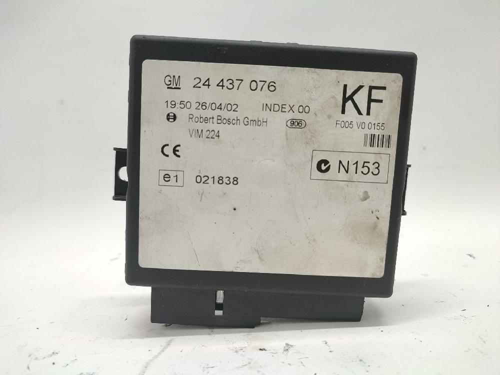 Modulo elettronico Y20DTH 24437076 de Opel Zafira a monospace (t98) 1999-2005 101 CV