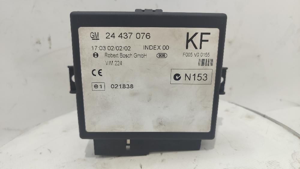 Módulo electronico Z16SE 24437076 de Opel Astra g sedán (t98) 1998-2000 84 CV con 171562 km