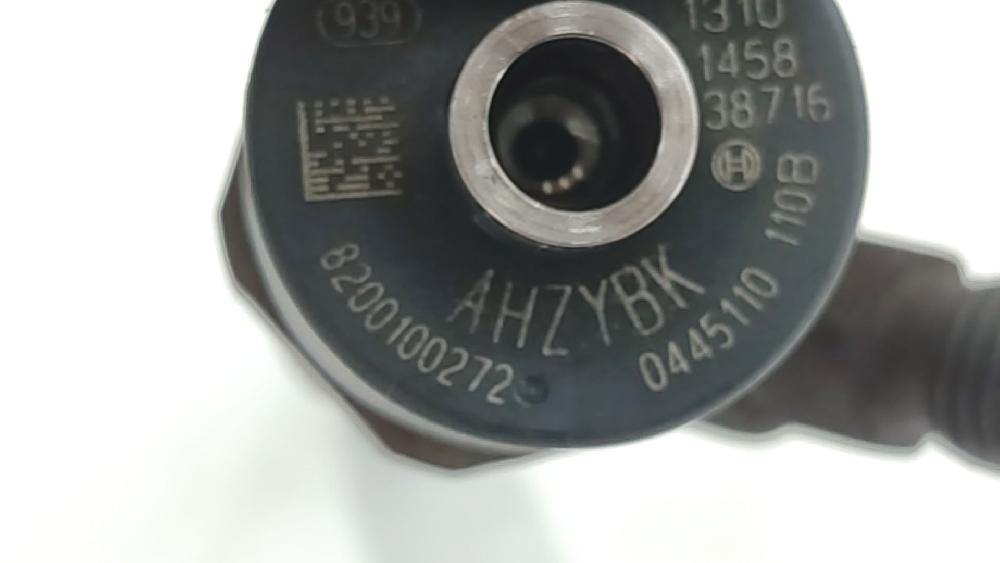 Inyector F9Q752 8200238528 de Renault Laguna ii (bg0/1_) 2001-2007 100 CV con 395281 km - pieza usada