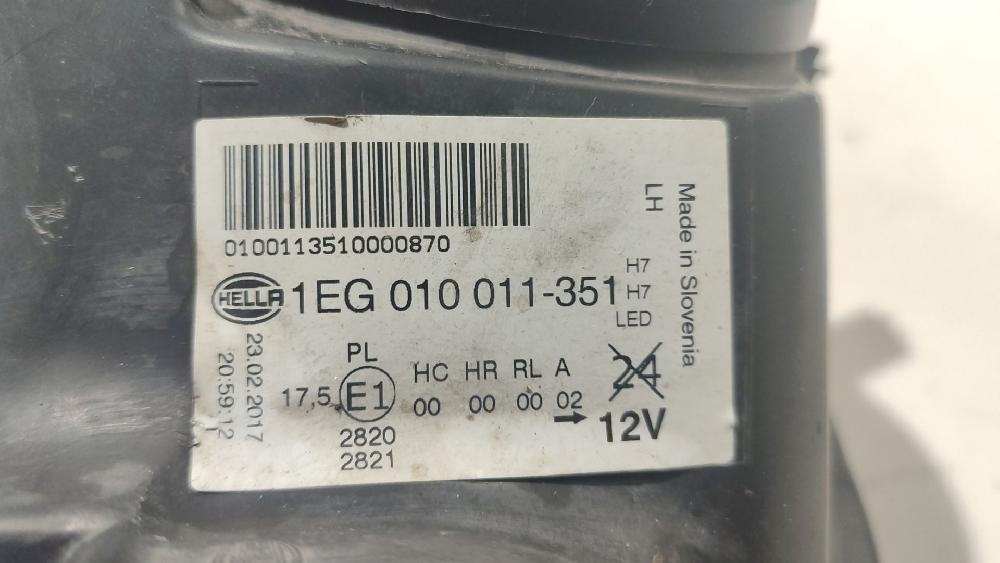 Faro izquierdo A17DTS 13365290 de Opel Astra j (p10) 2009-2015 110 CV con 324117 km - pieza usada