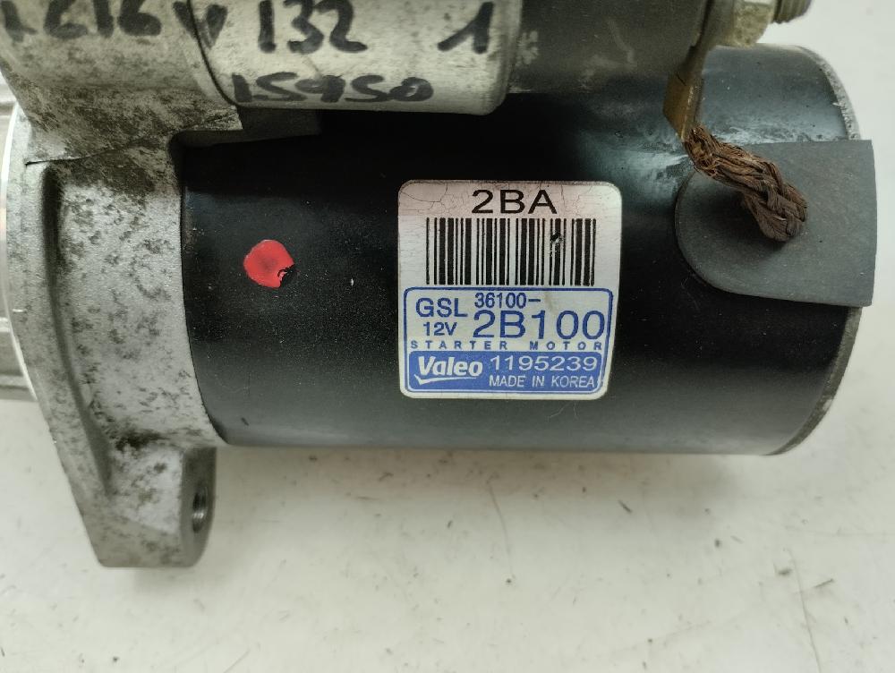 MOTOR ARRANQUE HYUNDAI ELANTRA 2012 1.6 MT 132CV | 97KW