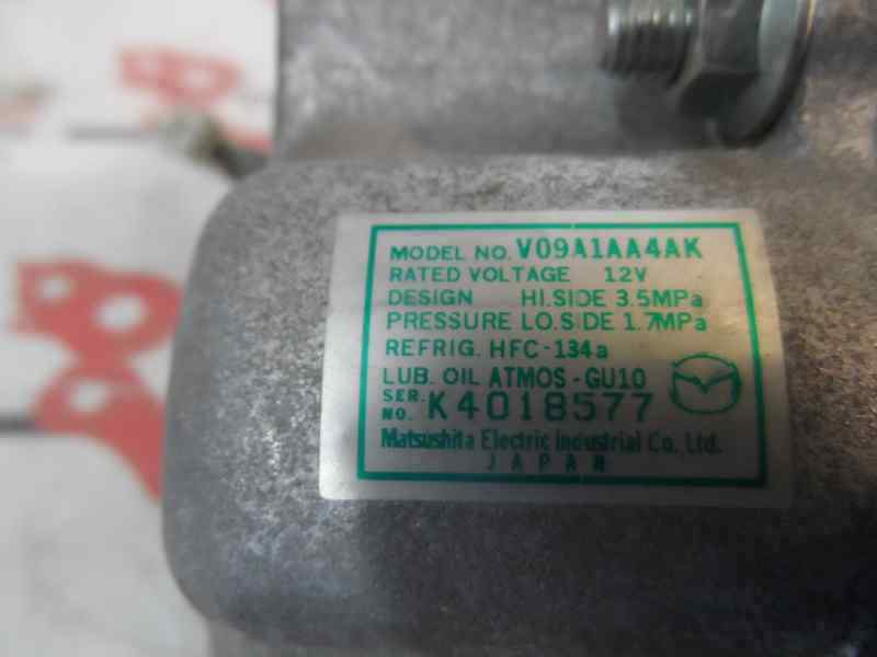 COMPRESOR AIRE ACONDICIONADO MAZDA 2 1.3 MT 84CV