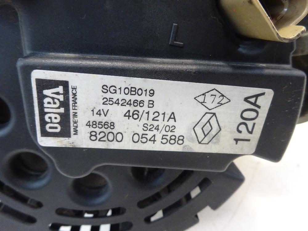 ALTERNADOR RENAULT SCENIC 1.9 DCI MT 102CV