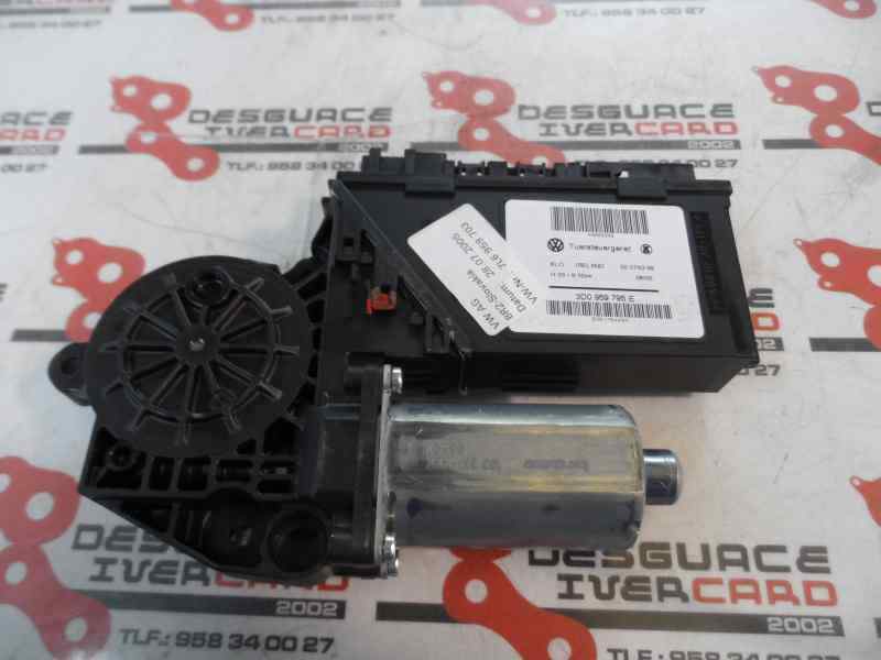 MOTOR ELEVALUNAS TRASERO IZQUIERDO VOLKSWAGEN TOUAREG 3.0 TDI MT 225CV
