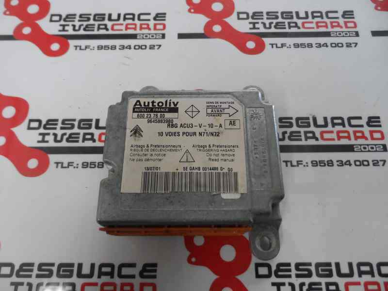 CENTRALITA AIRBAG CITROEN XSARA 2001 1.9 D MT 70CV