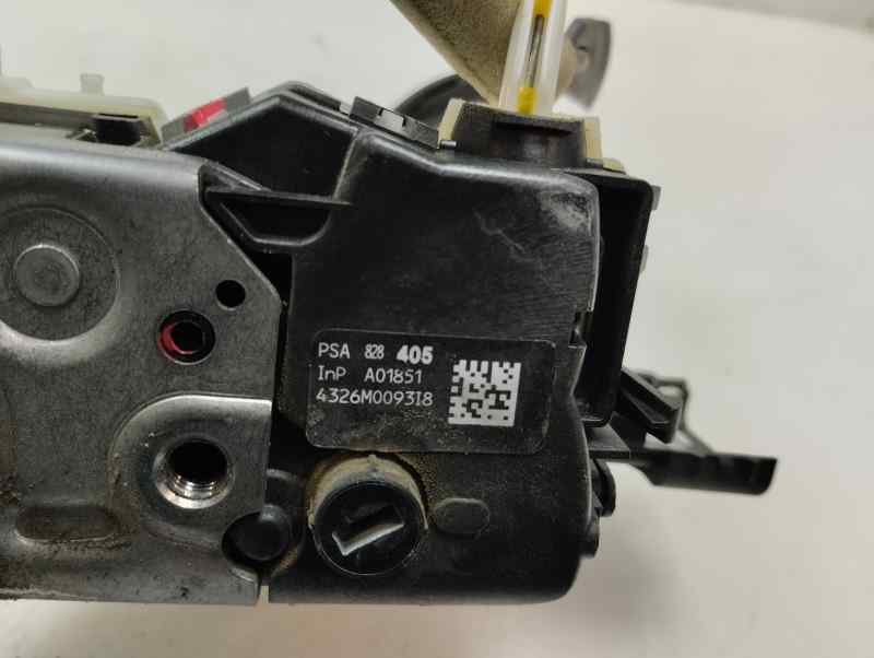 CERRADURA PUERTA DELANTERA DERECHA PEUGEOT PARTNER 1.6 MT 99CV | 73KW