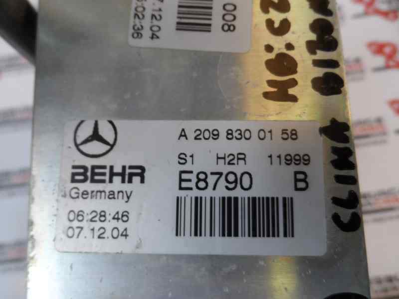 EVAPORADOR AIRE ACONDICIONADO MERCEDES BENZ CLASE C 2.2 MT 150CV | 110KW