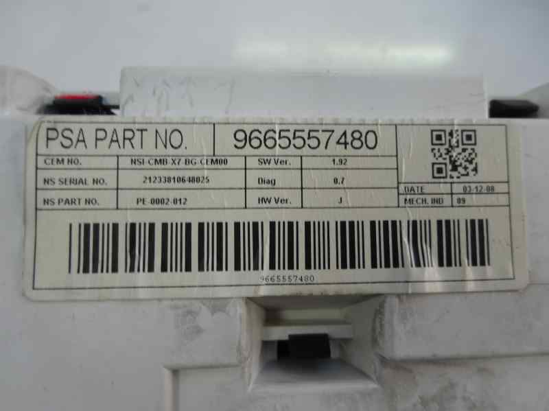 CUADRO INSTRUMENTOS CITROEN C5 2009 2.0 HDI MT 140CV