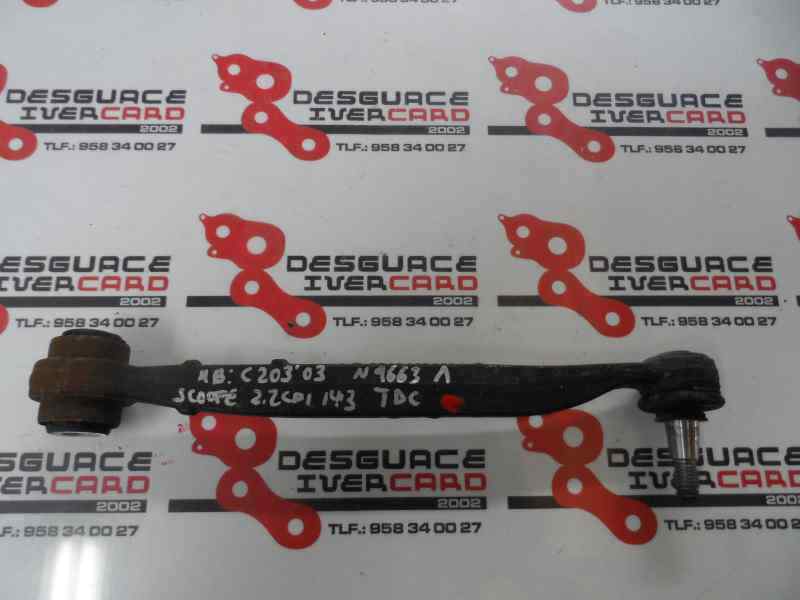 BRAZO SUSPENSION INFERIOR TRASERO DERECHO MERCEDES BENZ CLASE C 2003 2.2 MT 143CV | 105KW