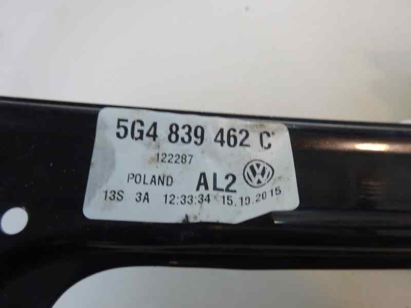 ELEVALUNAS TRASERO DERECHO VOLKSWAGEN GOLF 1.6 MT 110CV | 81KW