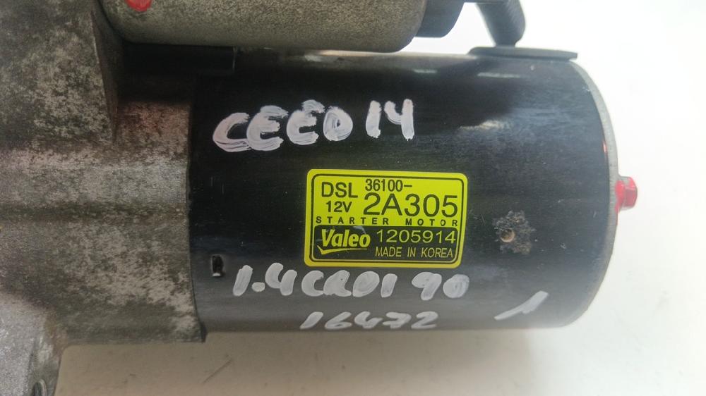 MOTOR ARRANQUE KIA CEED 1.4 MT 90CV | 66KW