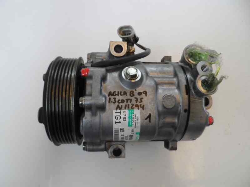 COMPRESOR AIRE ACONDICIONADO OPEL AGILA 1.3 CDTI MT 75CV