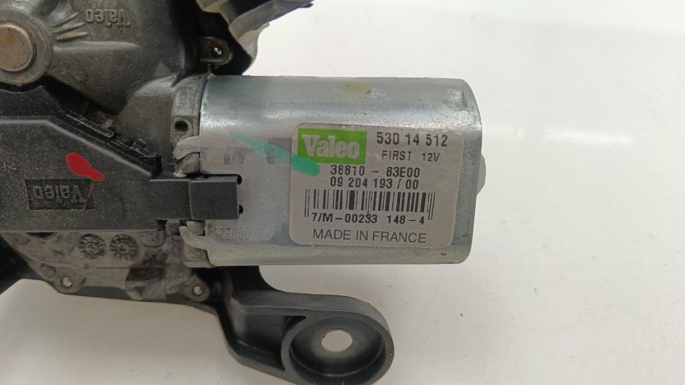 MOTOR LIMPIA TRASERO OPEL AGILA 1.2 MT 75CV
