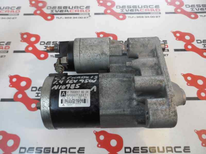 MOTOR ARRANQUE CITROEN C3 PICASSO 1.4 MT 95CV | 70KW