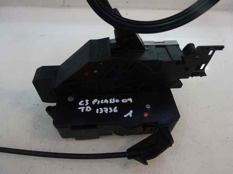 CERRADURA PUERTA TRASERA DERECHA CITROEN C3 PICASSO 1.6 MT 110CV