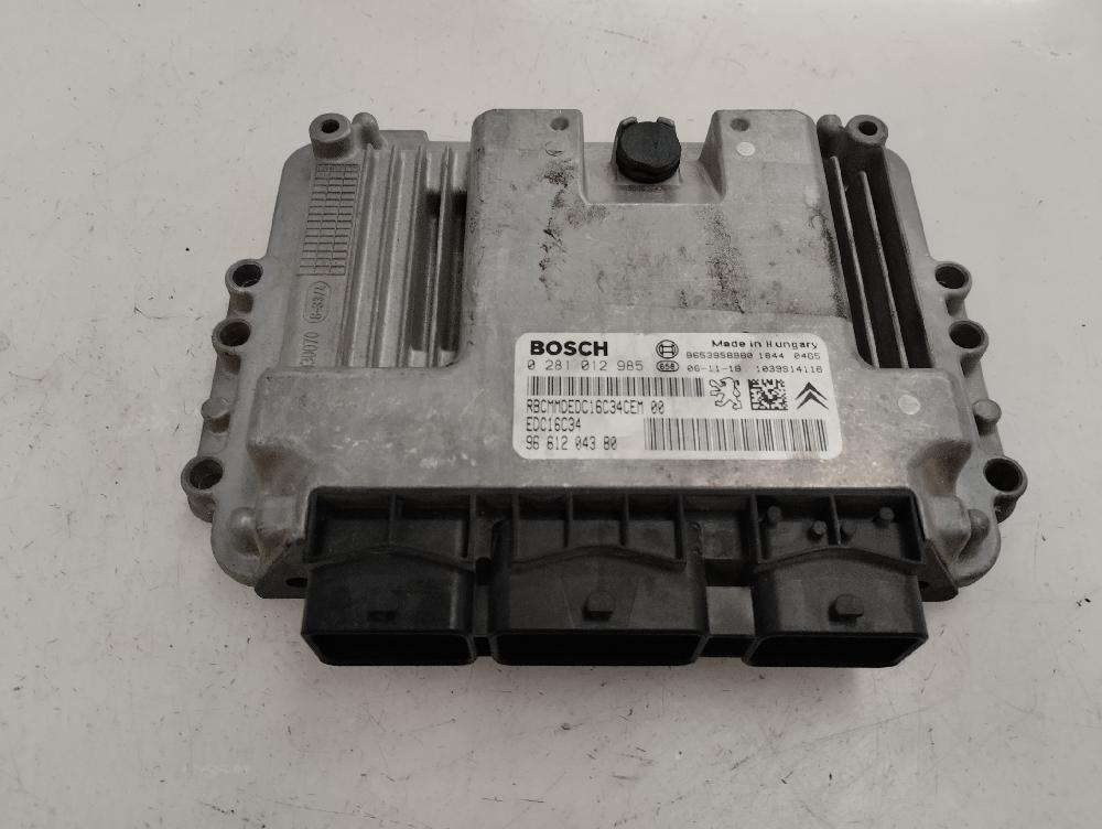 CENTRALITA MOTOR UCE PEUGEOT 207 2006 1.6 HDI MT 109CV