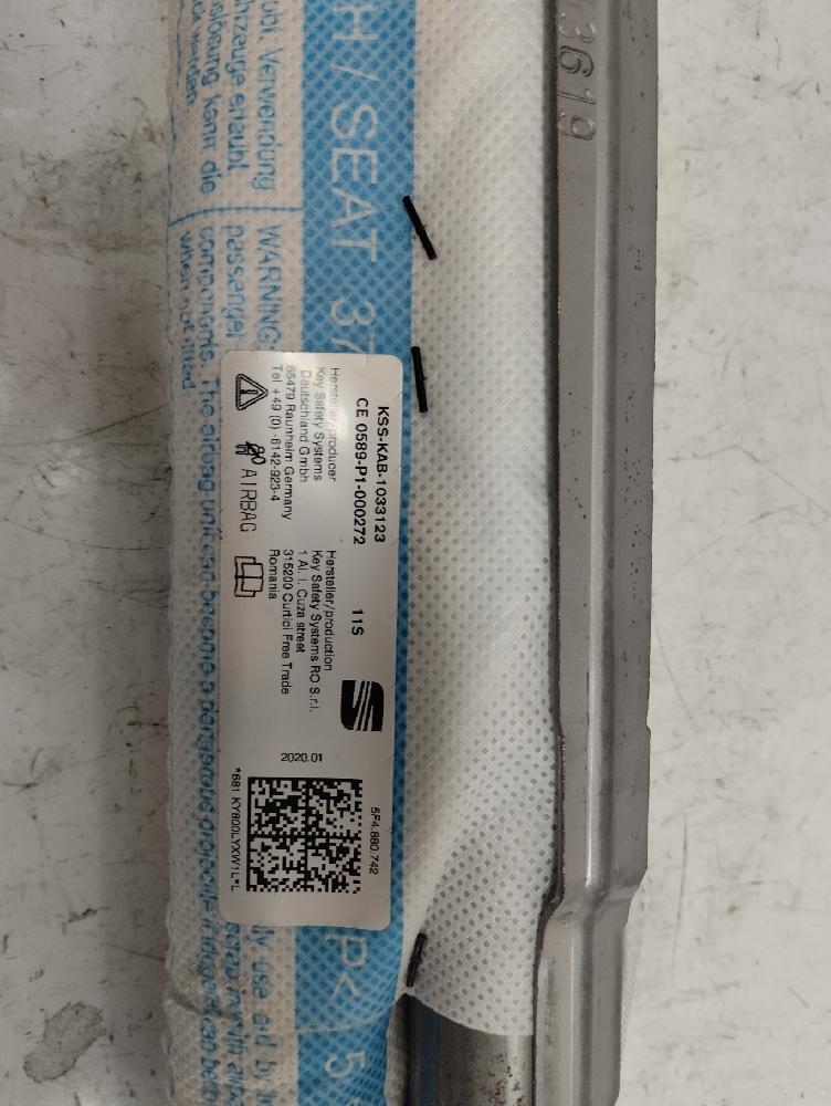 AIRBAG CORTINA DELANTERO DERECHO SEAT LEON 1.5 130CV MT