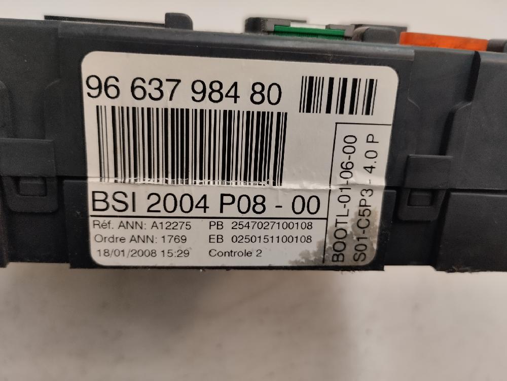 CAJA RELES FUSIBLES CITROEN C4 2005 1.6 HDI MT 90CV