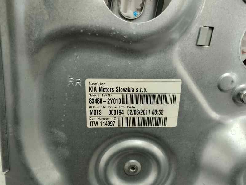 ELEVALUNAS TRASERO DERECHO HYUNDAI IX35 2.0 CRDI MT 4WD 136CV