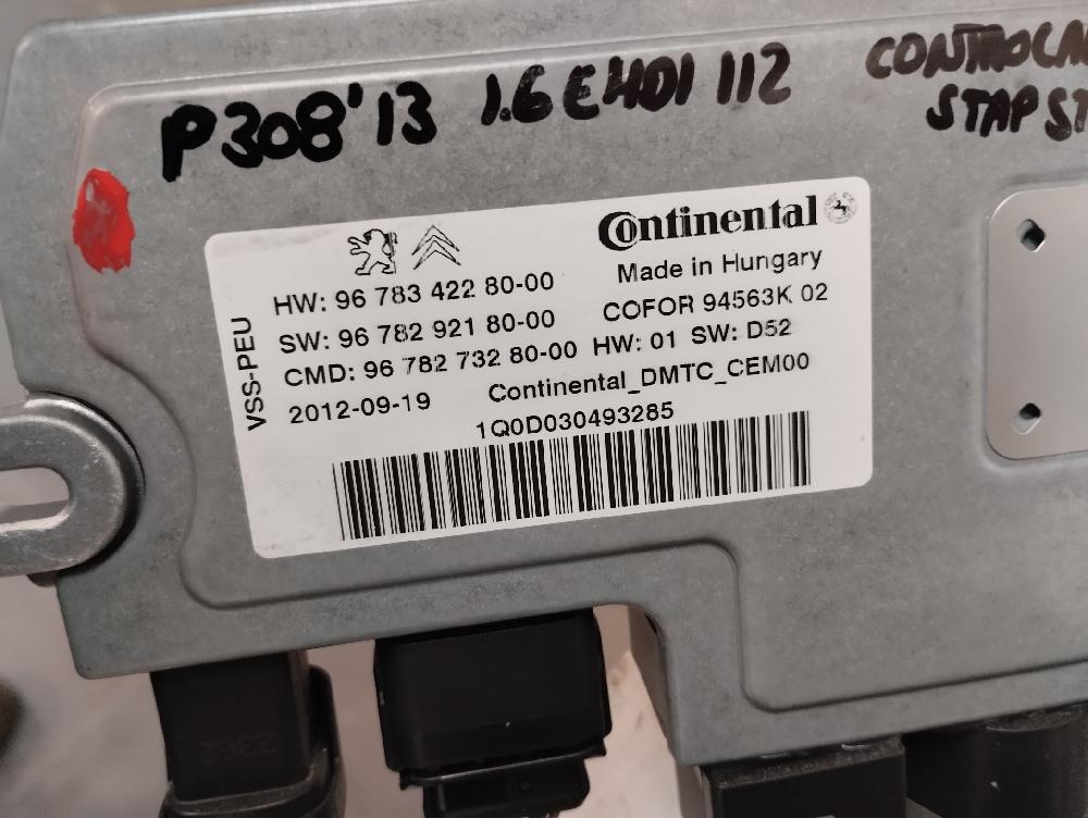 MODULO ELECTRONICO PEUGEOT 308 1.6 HDI MT 112CV