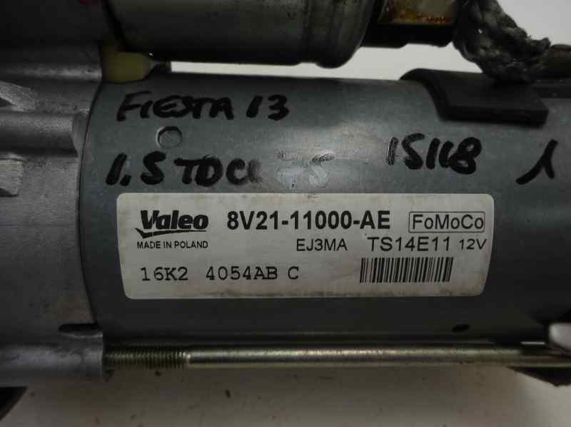 MOTOR ARRANQUE FORD FIESTA 1.5 TDCI MT 75CV
