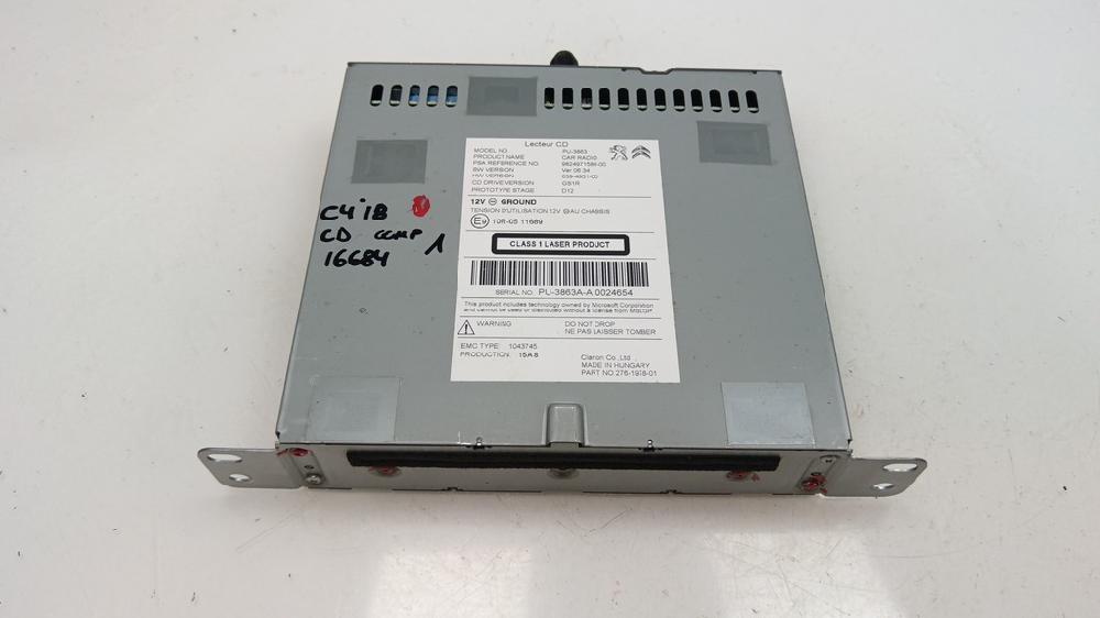 SISTEMA AUDIO RADIO CD CITROEN C4 2018 1.6 MT 100CV | 73KW