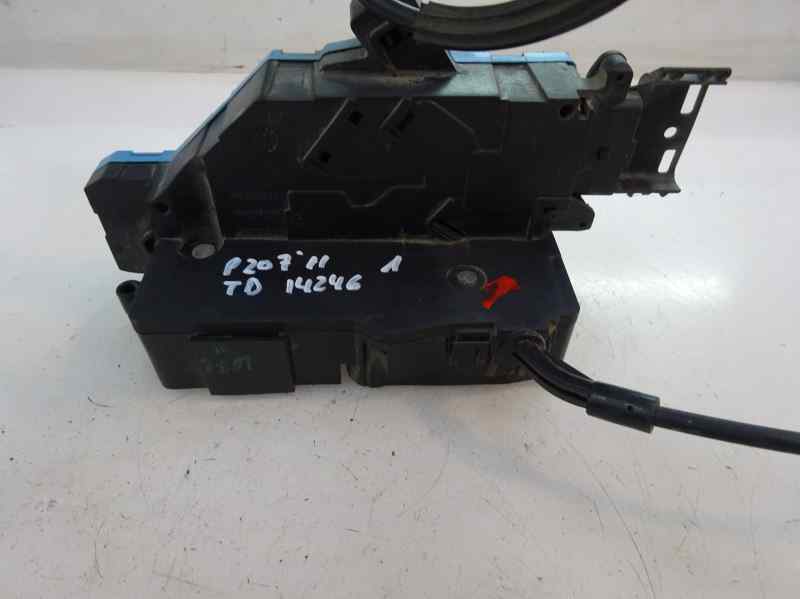 CERRADURA PUERTA TRASERA DERECHA PEUGEOT 207 1.4 HDI MT 70CV