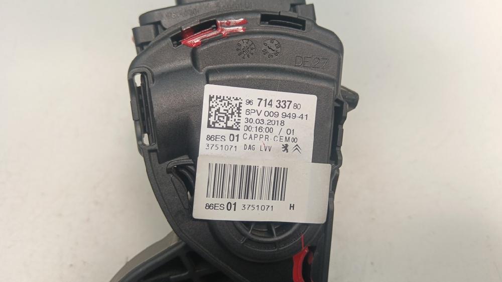 POTENCIOMETRO PEDAL PEUGEOT 208 1.2 MT 110CV | 81KW