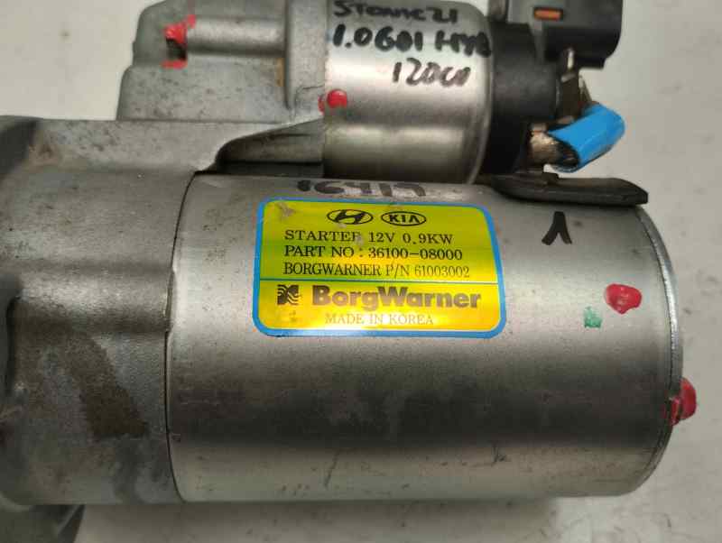 MOTOR ARRANQUE KIA STONIC 2021 1.0 GDI MT 120CV | 88KW