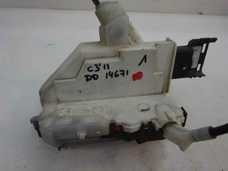 CERRADURA PUERTA DELANTERA DERECHA CITROEN C3 1.4 MT 75CV | 55KW