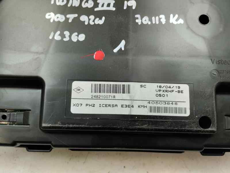 CUADRO INSTRUMENTOS RENAULT TWINGO 0.9 AMT 90CV | 66KW