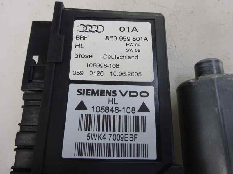 MOTOR ELEVALUNAS TRASERO IZQUIERDO AUDI A4 2005 2.0 TDI MT 140CV | 103KW