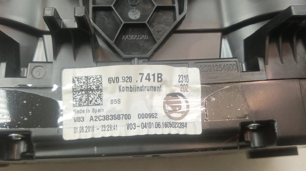 CUADRO INSTRUMENTOS SKODA FABIA 1.4 MT 90CV | 66KW
